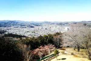 小川町を一望できる仙元山見晴らしの丘公園