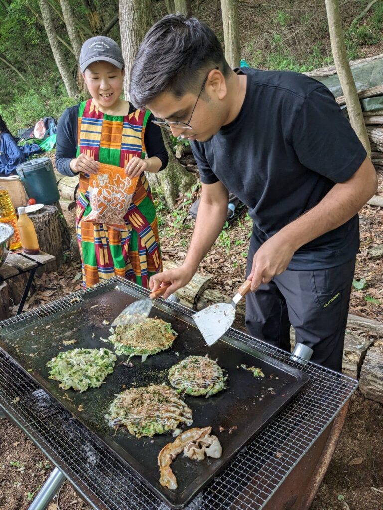 鉄板お好み焼き