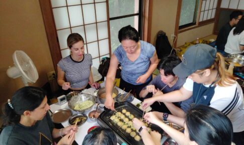 川沿いウォーク・山ハイキング & たこ焼きパーティーのイベントを開催しました！